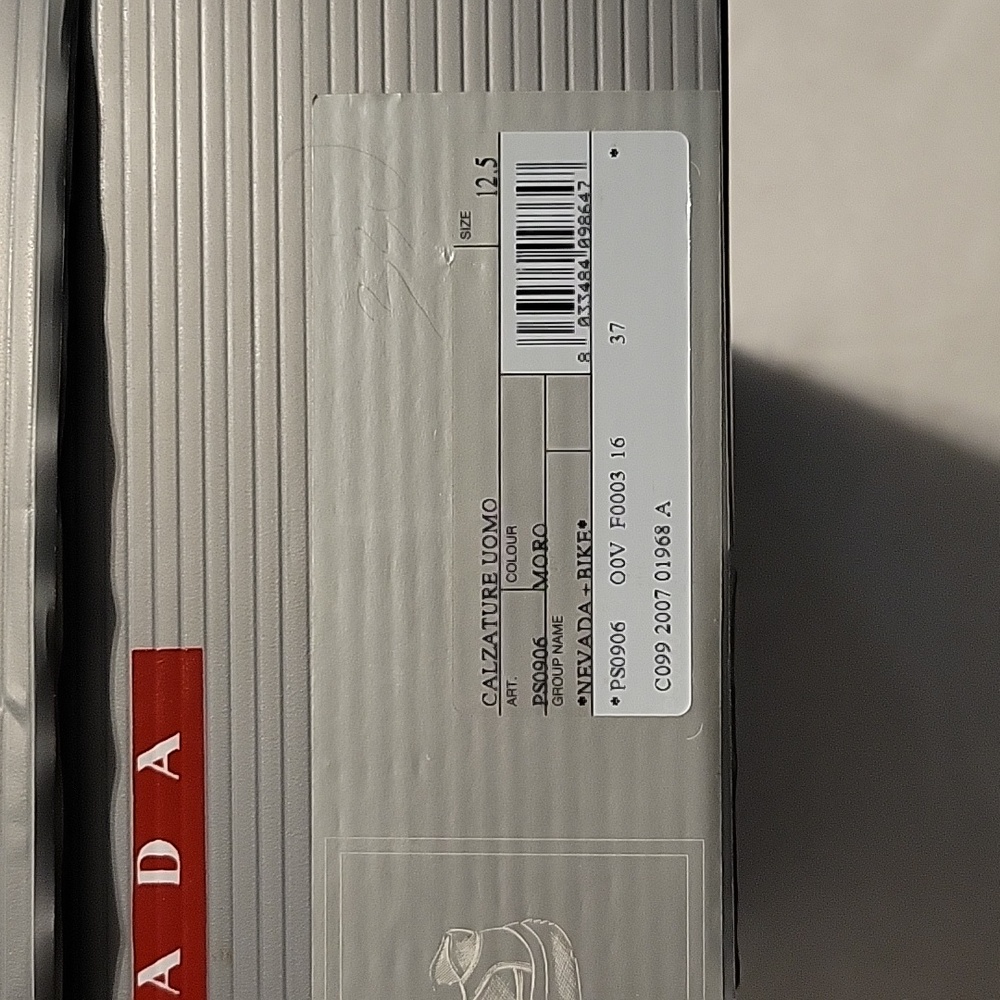 Men's Prada Sneakers!!! Dark Brown Prada Size 12.5!! - Picture 7 of 9